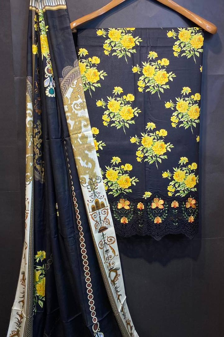 Digital Print Linen 3p