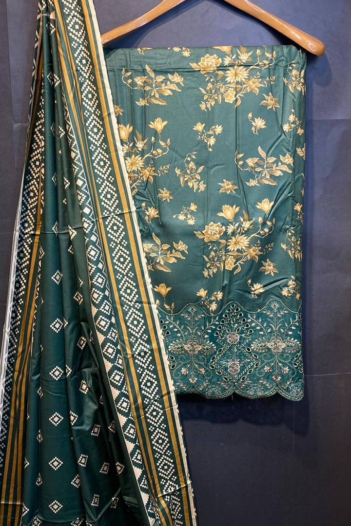 Digital Print Linen 3p