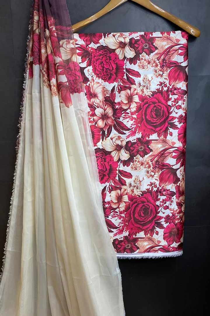 Shamoz Silk Printed 3p