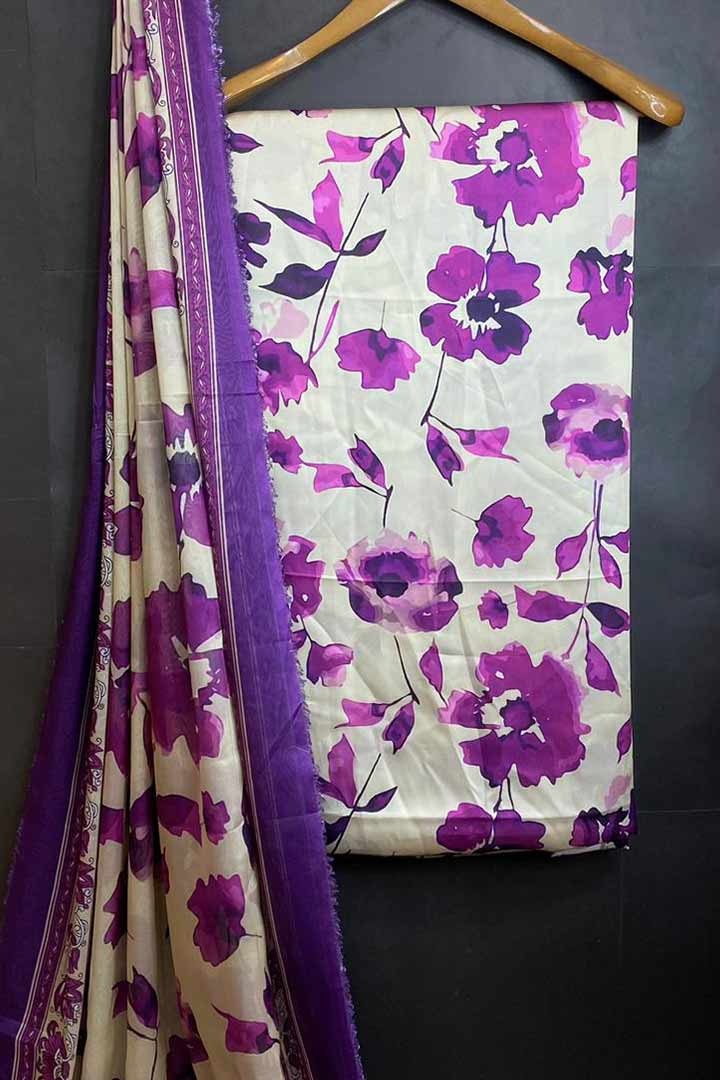 Shamoz Silk Printed 3p