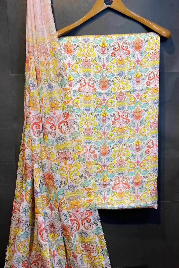 Shamoz Silk Printed 3p