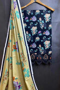 Premium Luxry Khadar Gala Daman Aplic 3pc