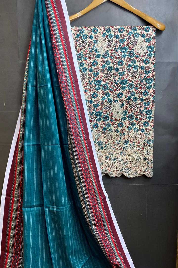 Fine Quality Khadar 3pc